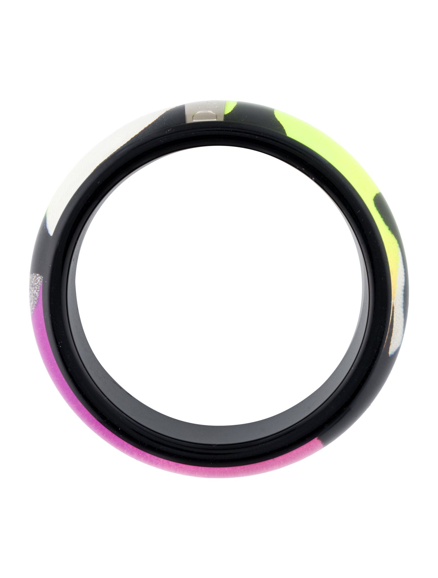 Christian Dior Resin Bangle Bracelet